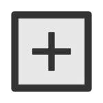 Plus Square SVG Icon
